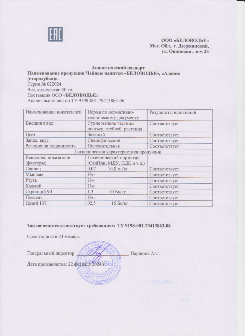 Паспорт №022024